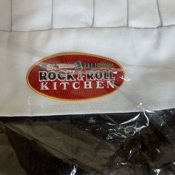 The Rock & Roll Kitchen Chef Hat New in Bag - Picture 2 of 4